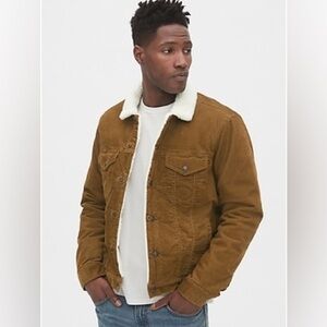 GAP Sherpa-lined Icon Corduroy Jacket M